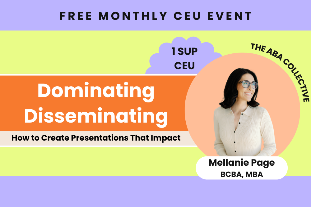 Dominating Disseminating: How to Create CEUs That Impact - View course