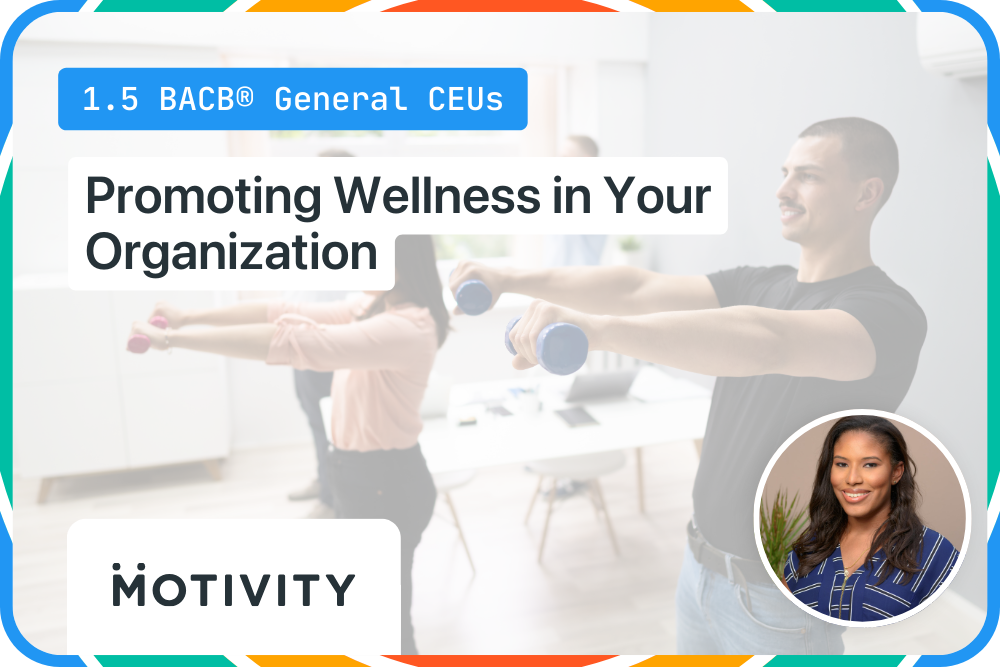 Promoting Wellness in Your Organization - View course