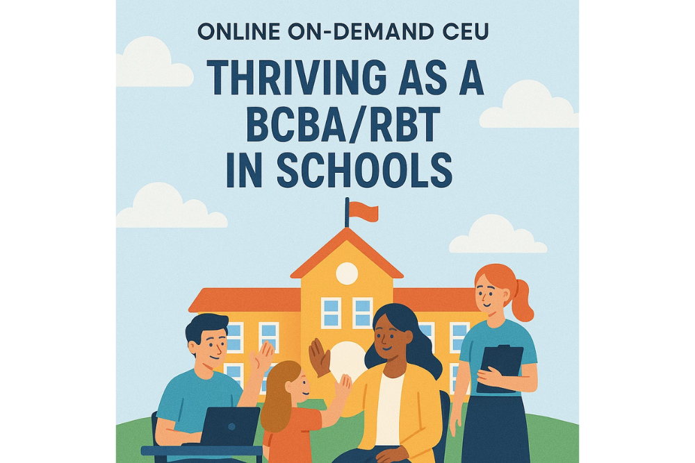 Thriving as a BCBA/RBT in Schools - View course